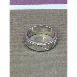 Sterling Silver Band 925 Size 6